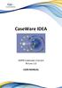 CaseWare IDEA GDPR COMPLIANCE CHECKER RELEASE 1.0 USER MANUAL