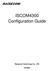 ISCOM4300 Configuration Guide