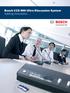 Bosch CCS 800 Ultro Discussion System Adding innovation...