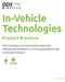 In-Vehicle Technologies