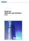 Guide for OBELISK top2 Software V3.6