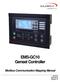 EMS-GC10 Genset Controller. Modbus Communication Mapping Manual Section 75
