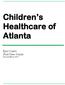Children s Healthcare of Atlanta