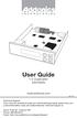 T E C H N O L O G I E S. User Guide. 1:5 Duplicator (HDU5SAS)