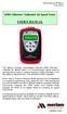 M203 Altimeter / Indicated Air Speed Tester USER S MANUAL