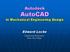 Autodesk AutoCAD In Mechanical Engineering Design Edward Locke