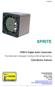 SPRITE. Operations manual. VRM10 Digital Audio Variometer. Recorded alarm messages including undercarriage warning