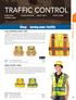 BARRICADES FLARES & BEACONS SAFETY VESTS TRAFFIC CONES WARNING SIGNS