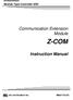 Module Type Controller SRZ. Communication Extension Module Z-COM. Instruction Manual IMS01T22-E5 RKC INSTRUMENT INC.