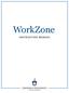 WorkZone INSTRUCTION MANUAL