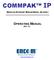 COMMPAK IP OPERATING MANUAL REV 2.0 WIRELESS ETHERNET BRIDGE/SERIAL GATEWAY.