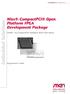 Embedded Solutions. Nios -CompactPCI Open Platform FPGA Development Package. F206N 3U CompactPCI Intelligent Nios Slave Board. Programmer s Guide