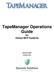 TapeManager Operations Guide for Unisys MCP Systems