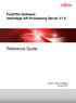 FUJITSU Software Interstage AR Processing Server V1.0. Reference Guide