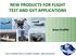 NEW PRODUCTS FOR FLIGHT TEST AND GVT APPLICATIONS