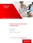 Oracle Cloud Infrastructure Fundamentals