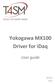 Yokogawa MX100 Driver for idaq