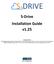 S-Drive Installation Guide v1.25