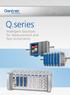 Q.series Intelligent Solutions for Measurement and Test Automation