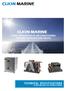 A NEW GENERATION OF AIR-CONDITIONING SYSTEMS FOR BOATS AND YACHTS TECHNICAL SPECIFICATIONS CLION-MARINE AIR-CONDITIONING