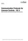 Communication Protocols for Common Controls - DC-2 Modbus Communications, Devicenet Gateway Communications and SPI Communications
