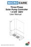 Three-Phase Solar Pump Controller 1.5 kw 380V User Manual