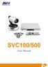 SVC100/500 User Manual