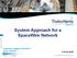 System Approach for a SpaceWire Network Template reference : C-EN