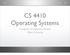 CS 4410 Operating Systems. Computer Architecture Review Oliver Kennedy