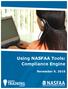 Using NASFAA Tools: Compliance Engine