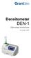 Densitometer DEN-1. Operating instructions. For version V.1GW