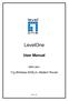 LevelOne. User Manual. 11g Wireless ADSL2+ Modem Router WBR Ver. 1.0