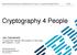 Cryptography 4 People