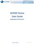NCPDP Online User Guide