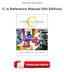 Read & Download (PDF Kindle) C: A Reference Manual (5th Edition)