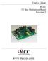 User s Guide. IP-201 I 2 C Bus Multiplexer Board Revision 2.