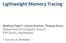 Lightweight Memory Tracing