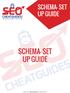 SCHEMA- SET UP GUIDE SCHEMA- SET UP GUIDE. Copyright SEOCheatGuides.com - All Rights Reserved