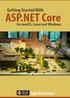 Copyright. Getting Started with ASP.NET Core for macos, Linux, and Windows. Agus Kurniawan. 1st Edition, Copyright 2017 Agus Kurniawan