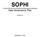 SOPHI A System for Observation of Populous and Heterogeneous Information Data Governance Plan. Version 1.0