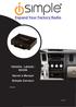 Expand Your Factory Radio. Owner s Manual TOYOTA / LEXUS / SCION. Media Gateway PXAMG. isimple Connect. isimple