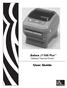 Zebra ZP 500 Plus. Desktop Thermal Printer. User Guide