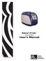 Rev. C. Zebra P120i Card Printer. User s Manual