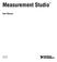 Measurement StudioTM. User Manual. Measurement Studio User Manual. March B-01