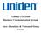 Uniden UOE1600 Business Communication System. Auto Attendant & Voic Setup Guide