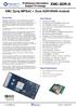 XMC-SDR-A. XMC Zynq MPSoC + Dual ADRV9009 module. Preliminary Information Subject To Change. Overview. Key Features. Typical Applications