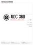 UDC 360 UNDER DOOR 4-CAMERA SYSTEM