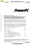 Advance Information PowerPC 603e RISC Microprocessor Family: PID6-603e Hardware Specifications