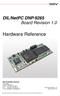 Hardware Reference. DIL/NetPC DNP/9265 Board Revision 1.0