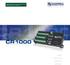CR1000. measurement & control datalogger. A rugged. instrument with. research-grade. performance.